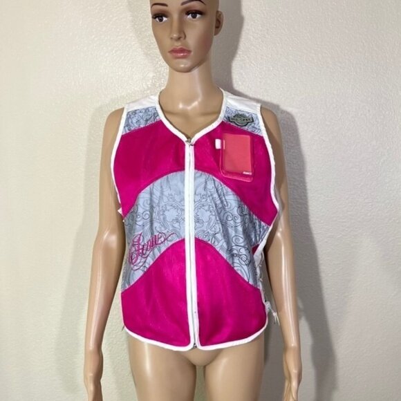 Icon Motorsports Mil Spec Womens Pink Military Vest M-L - Picture 1 of 8